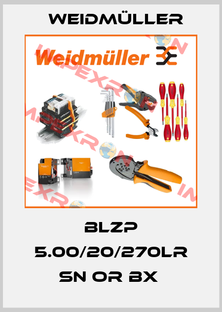 BLZP 5.00/20/270LR SN OR BX  Weidmüller