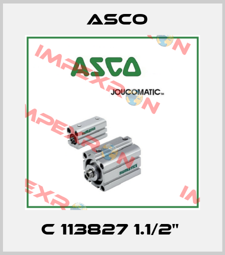 C 113827 1.1/2"  Asco