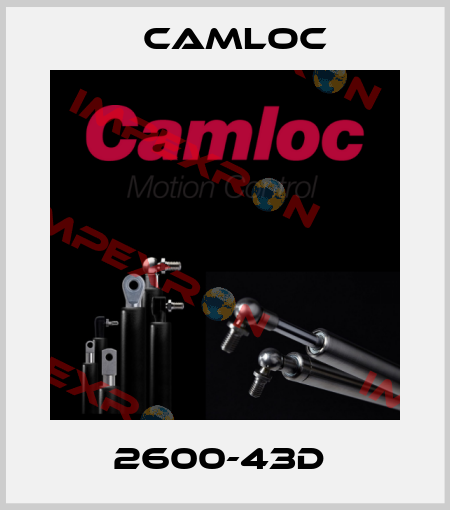 2600-43D  Camloc
