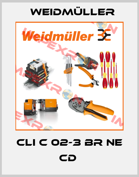 CLI C 02-3 BR NE CD  Weidmüller