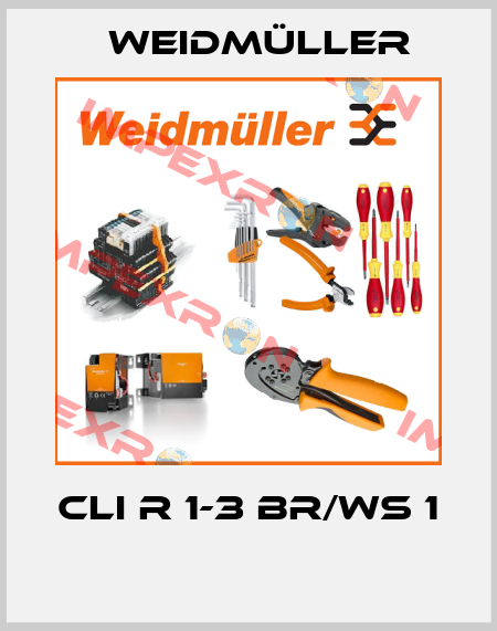 CLI R 1-3 BR/WS 1  Weidmüller