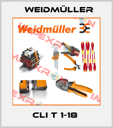 CLI T 1-18  Weidmüller