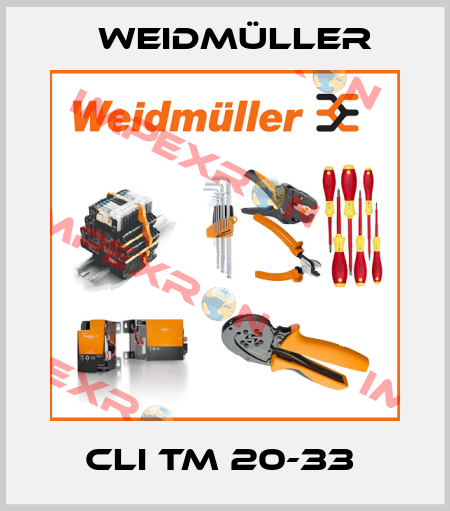 CLI TM 20-33  Weidmüller