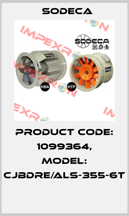 Product Code: 1099364, Model: CJBDRE/ALS-355-6T  Sodeca