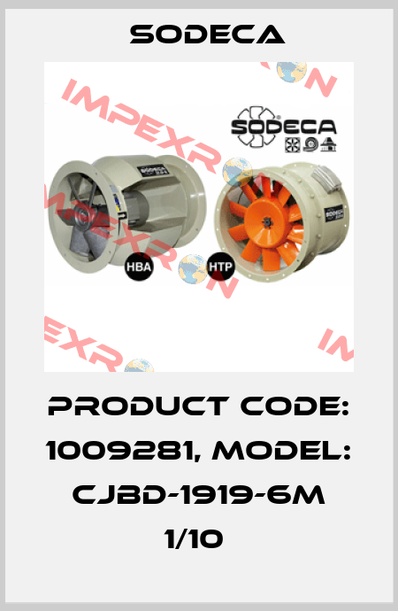 Product Code: 1009281, Model: CJBD-1919-6M 1/10  Sodeca