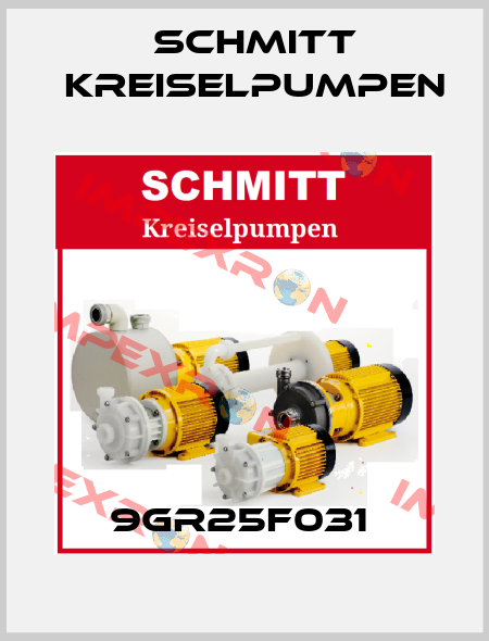 9GR25F031  Schmitt Kreiselpumpen