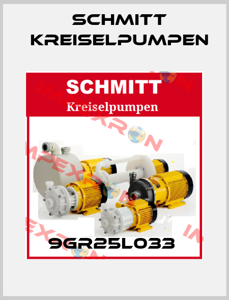 9GR25L033  Schmitt Kreiselpumpen