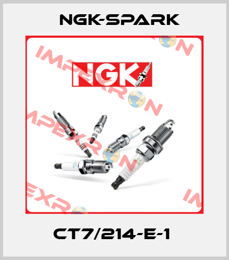 CT7/214-E-1  Ngk-Spark