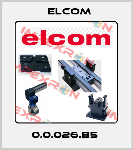 0.0.026.85  Elcom