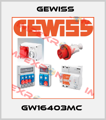 GW16403MC  Gewiss