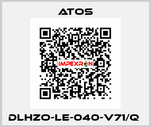 DLHZO-LE-040-V71/Q  Atos