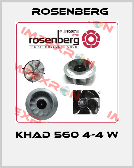 KHAD 560 4-4 W  Rosenberg