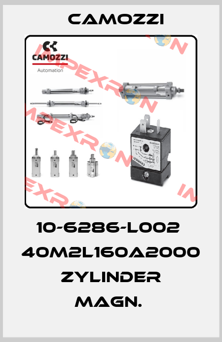 10-6286-L002  40M2L160A2000   ZYLINDER MAGN.  Camozzi