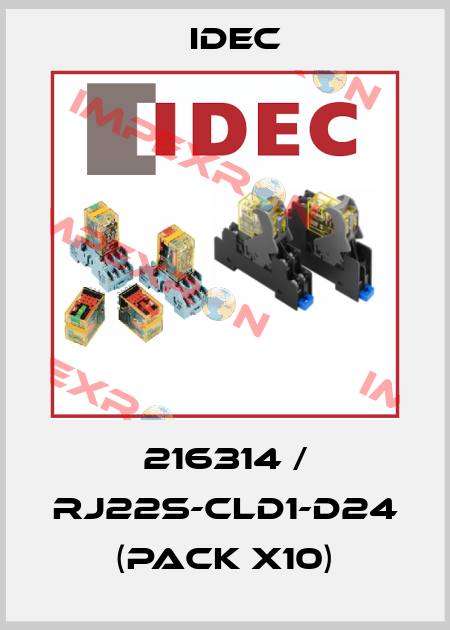 216314 / RJ22S-CLD1-D24 (pack x10) Idec