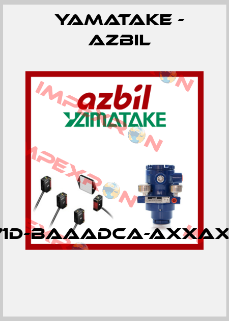 GTX71D-BAAADCA-AXXAXA1-R1  Yamatake - Azbil