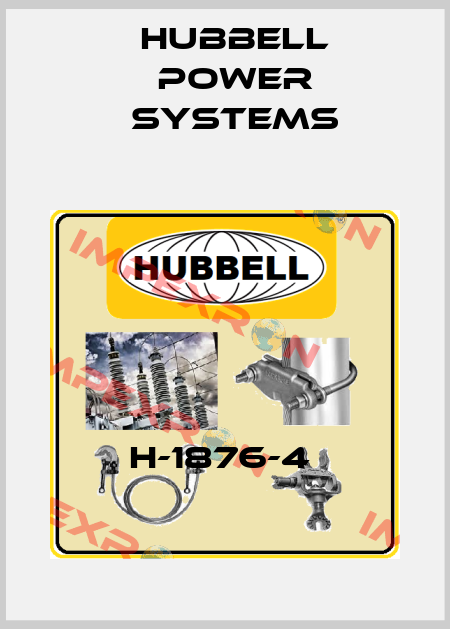 H-1876-4  Hubbell Power Systems