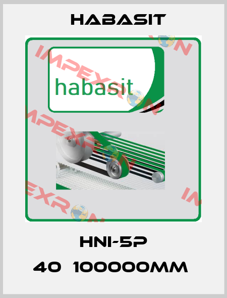 HNI-5P 40Х100000MM  Habasit