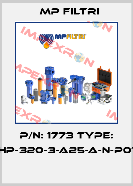 P/N: 1773 Type: HP-320-3-A25-A-N-P01  MP Filtri