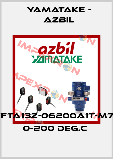 KFTA13Z-06200A1T-M7   0-200 DEG.C  Yamatake - Azbil