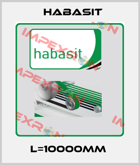 L=10000MM  Habasit