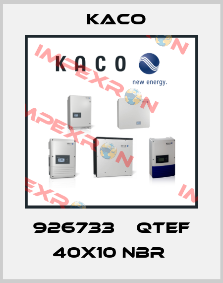 926733    QTEF 40x10 NBR  Kaco