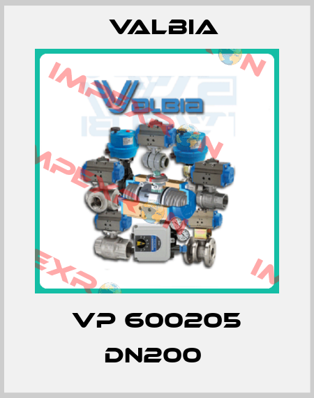 VP 600205 DN200  Valbia