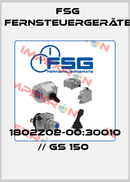 1802Z02-00:30010 // GS 150  FSG Fernsteuergeräte
