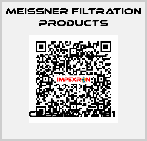 CF2SM0.1-41B1  Meissner Filtration Products
