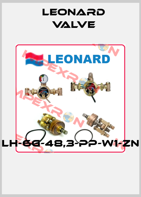 LH-6G-48,3-PP-W1-ZN  LEONARD VALVE