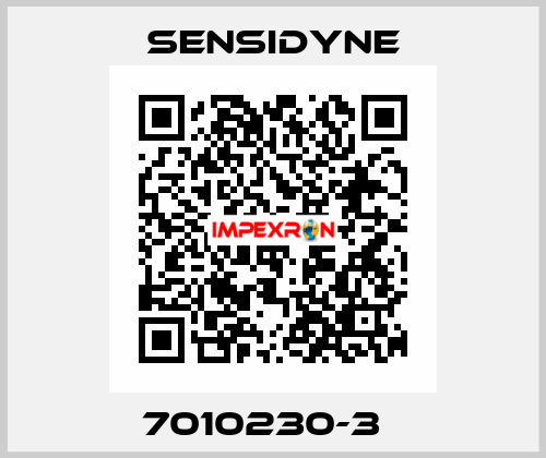 7010230-3   Sensidyne
