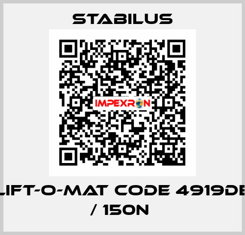 LIFT-O-MAT CODE 4919DE / 150N  Stabilus