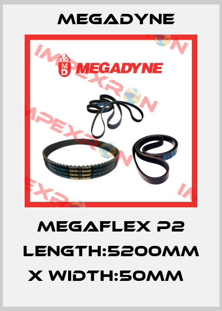 megaflex P2 length:5200mm x width:50mm   Megadyne
