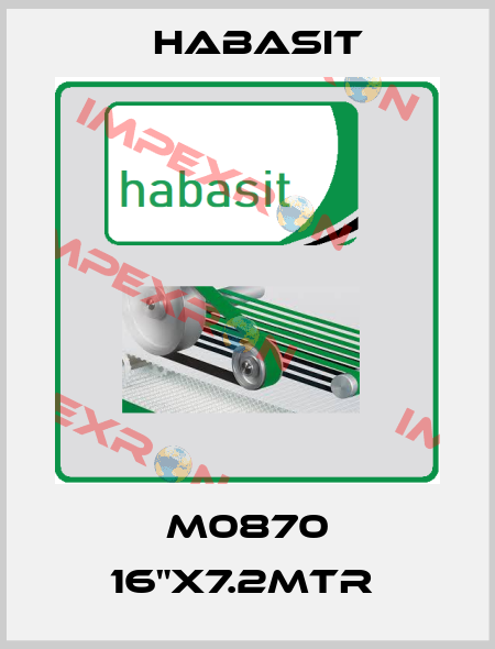 M0870 16"X7.2MTR  Habasit