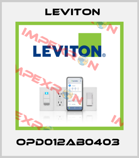 OPD012AB0403  Leviton