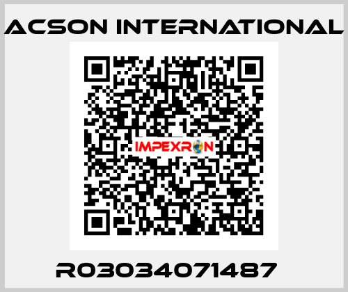 R03034071487   Acson International