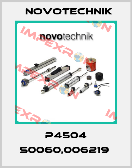 P4504 S0060,006219  Novotechnik