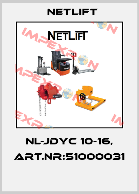 NL-JDYC 10-16, Art.Nr:51000031  Netlift