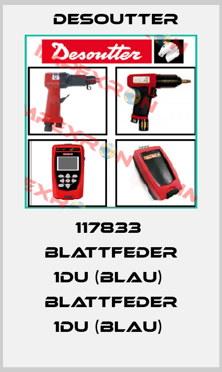 117833  BLATTFEDER 1DU (BLAU)  BLATTFEDER 1DU (BLAU)  Desoutter