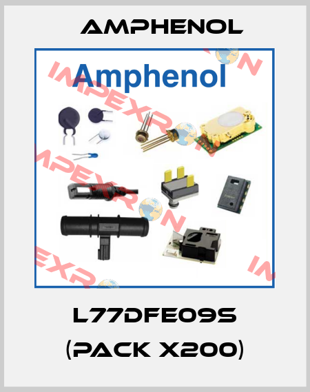 L77DFE09S (pack x200) Amphenol