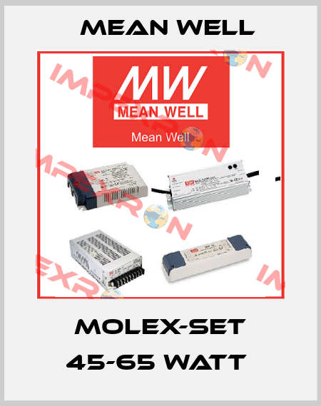 MOLEX-SET 45-65 WATT  Mean Well