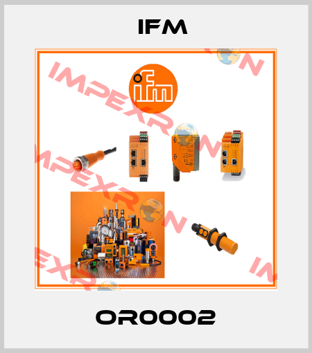 OR0002 Ifm