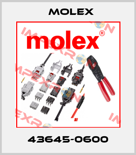 43645-0600 Molex