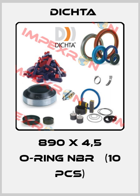890 X 4,5 O-RING NBR   (10 pcs) Dichta