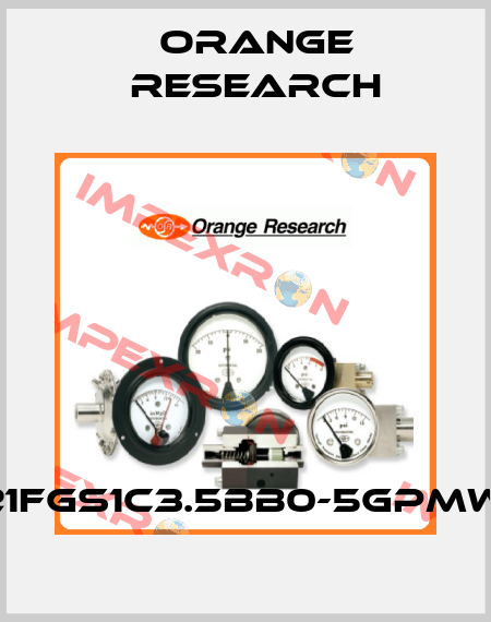 2221FGS1C3.5BB0-5GPMW6V Orange Research