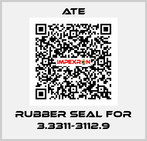 rubber seal for 3.3311-3112.9 Ate