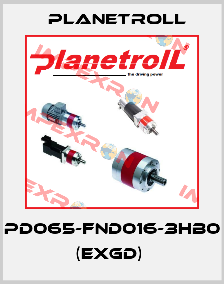 PD065-FND016-3HB0 (EXGD)  Planetroll
