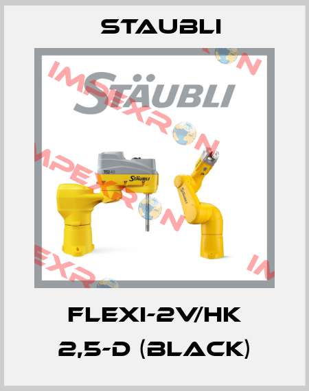 FLEXI-2V/HK 2,5-D (black) Staubli
