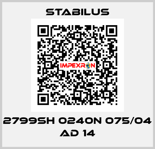 2799SH 0240N 075/04 AD 14 Stabilus