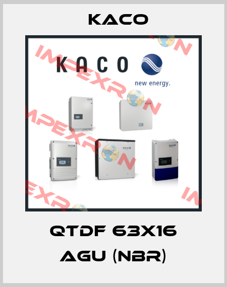QTDF 63x16 AGU (NBR) Kaco