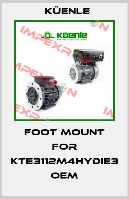 Foot mount for KTE3112M4HYDIE3 oem Küenle